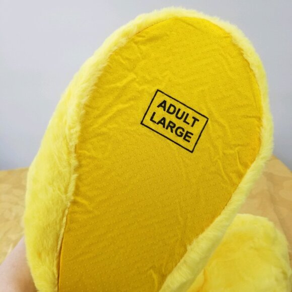 Plush Mickey Mouse Shoe Slippers, New - Picture 2 of 2